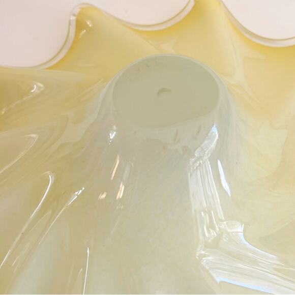 Hand Blown Art Glass Bowl, Centerpiece, Decor, Serving, Server, Home Accent - Picture 8 of 15